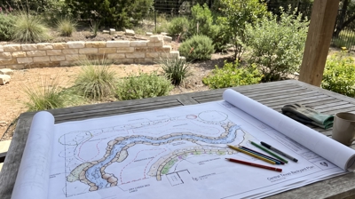 Landscape design by Heroes Lawn Care of Cedar Park in Leander, TX